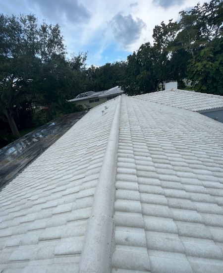 Coral gables tile roof cleaning how soft washing protects historic barrel tiles